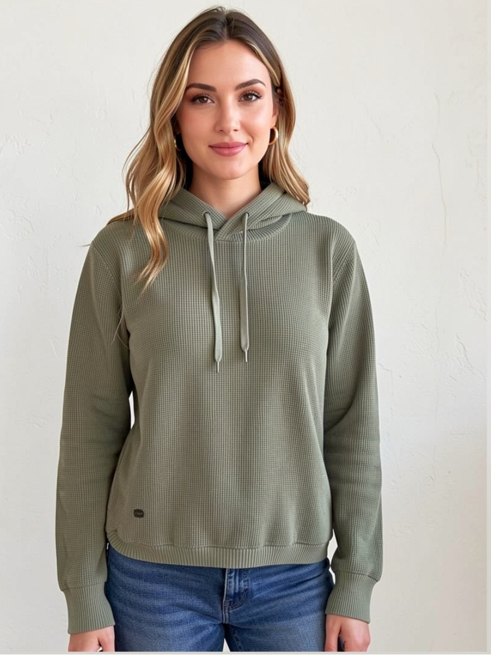 Waffle Crewneck sweatshirt